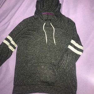 Thin gray hoodie